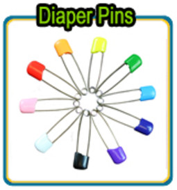 Adult Diaper Pins & Fasteners